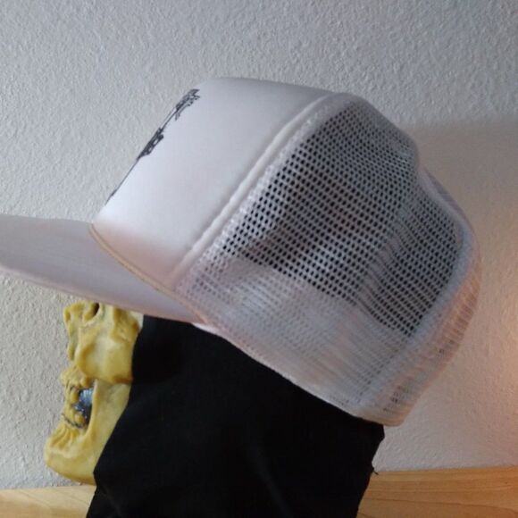 Deadstock Vintage Silver State Raceway Carson City Rope Snap Back Trucker Hat - Picture 4 of 8